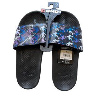 Men's Crossover Sandles, AND 1,9, Black, NWT